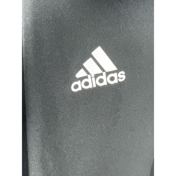 Adidas Performance Mens Size Small Long Sleeve 1/4 Zip Quarter Black White Golf - Picture 5 of 8